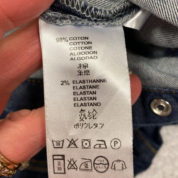 Bonpoint Girls Destiny Jumpsuit Romper Long Sleeve Denim look size 4 - Picture 8 of 12